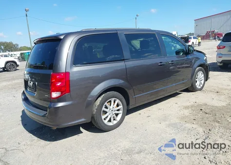 2015 Dodge Grand Caravan Sxt из США, поврежденный, VIN 2C4RDGCG3FR523458